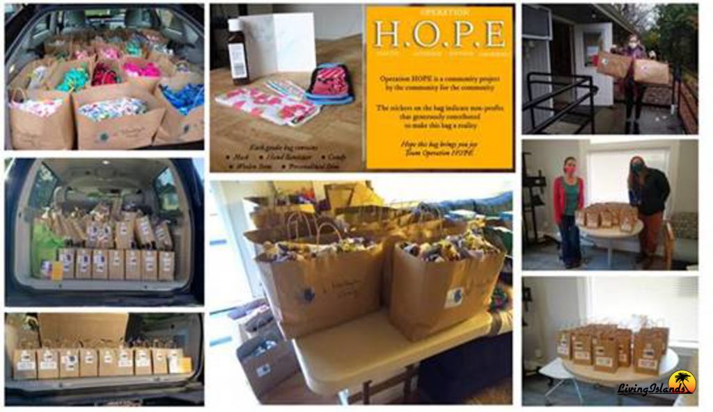 Operation HOPE – 485 Care Packages